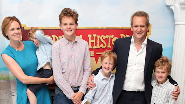 Alexander shares sons Henry, Rex, Patrick and Edward with wife Hannah