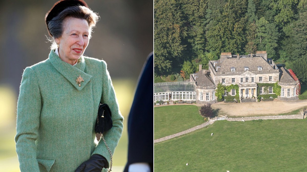 Princess Anne's mammoth garden she shares with Mike and Zara Tindall ...