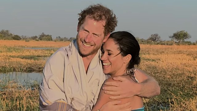 prince harry hugging meghan