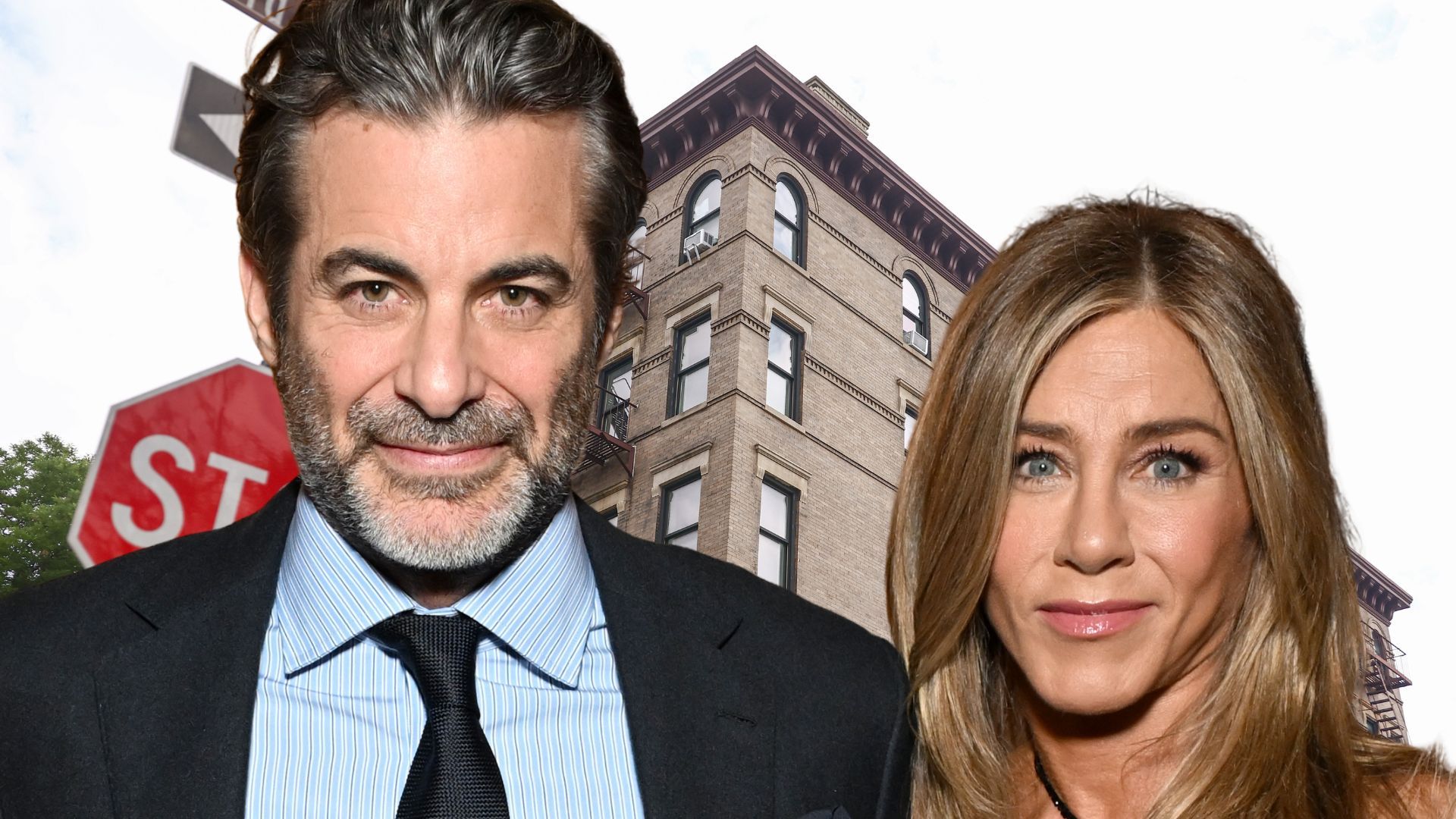 Jim Curtis Jennifer Aniston Friends building