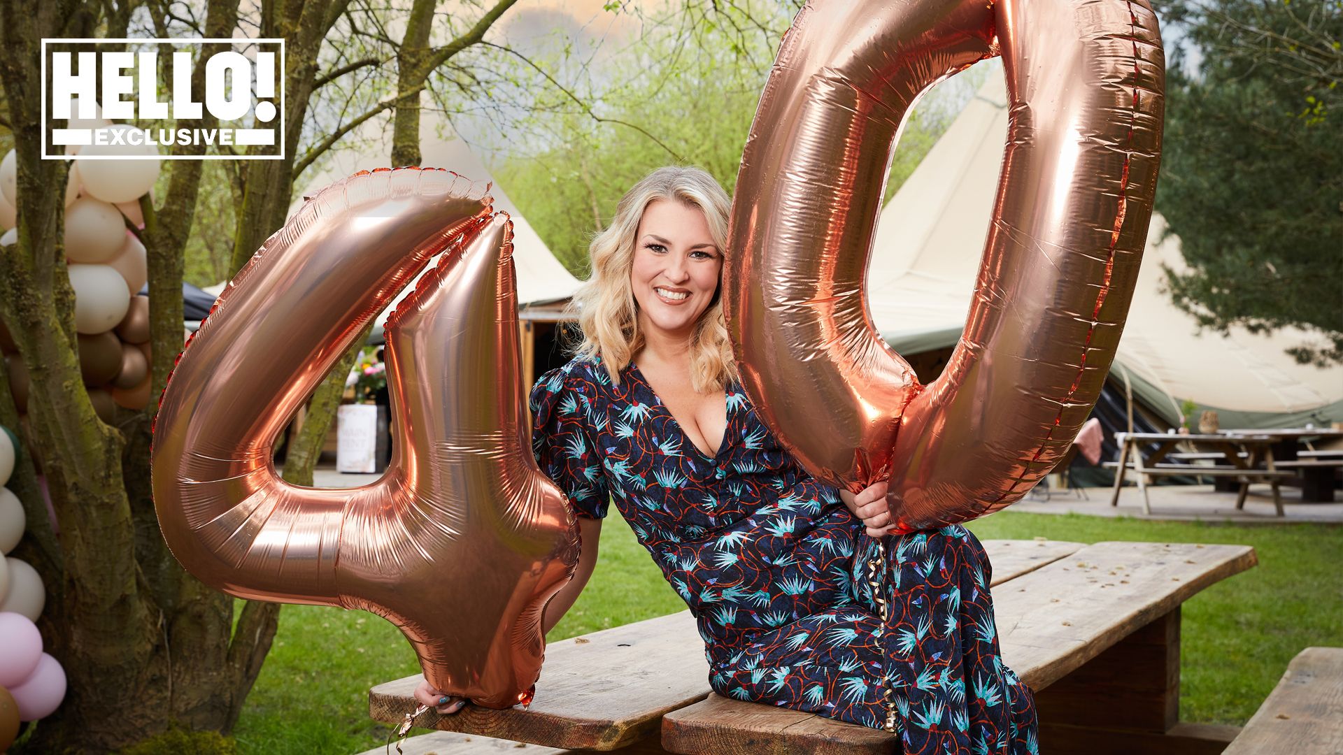 Inside Sara Davies' epic 40th birthday party: Strictly guests, gigantic cake, bumper cars and more