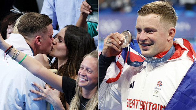 adam peaty with girlfriend holly ramsay