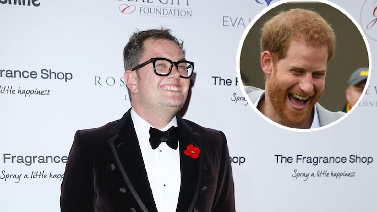 Alan Carr just admitted to a very wild night out involving Prince Harry