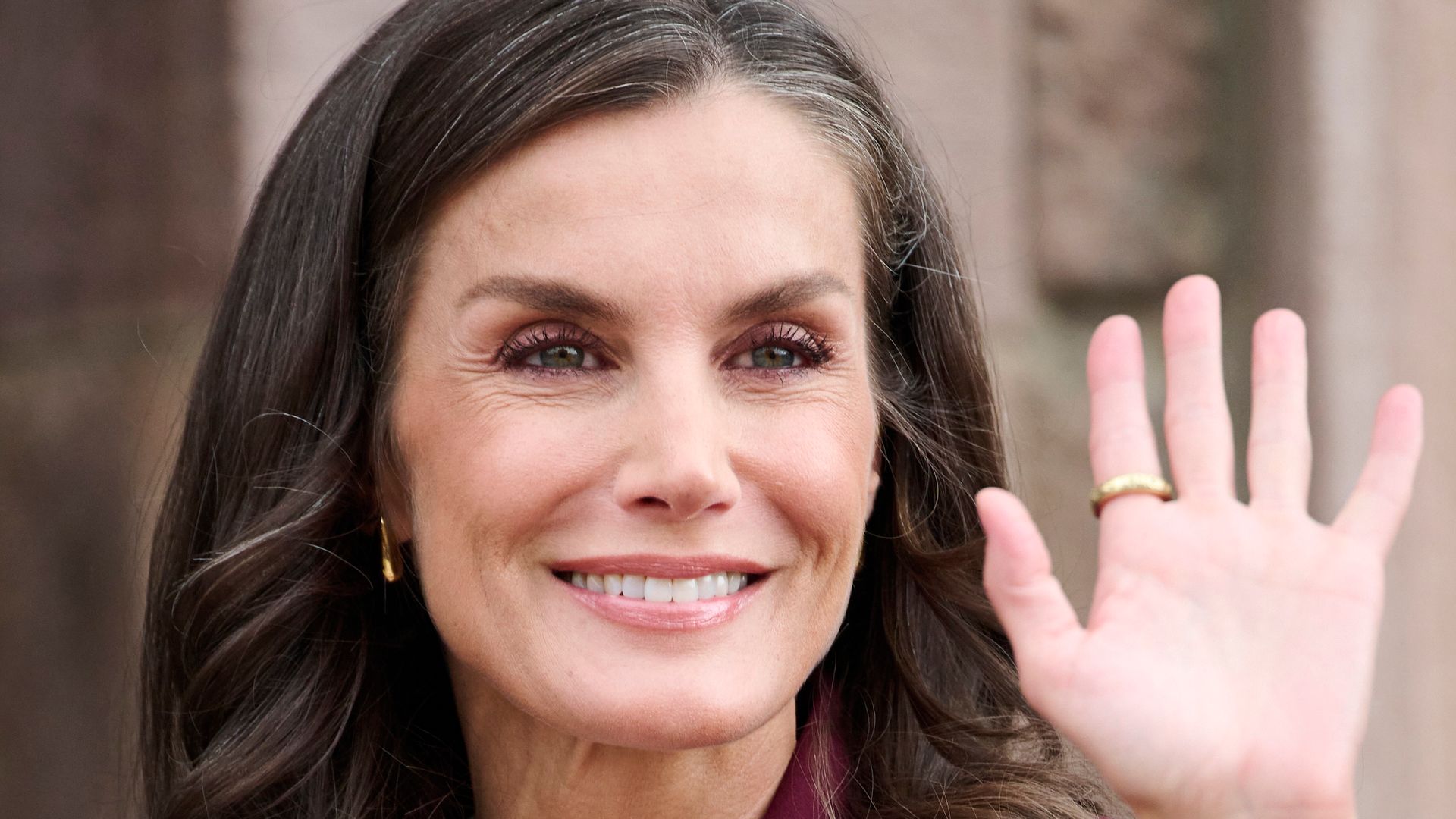 Queen Letizia of Spain visits the municipality of Brañosera on the occasion of the 1200th anniversary of its establishment as the first municipality in Spain, on June 03, 2025 