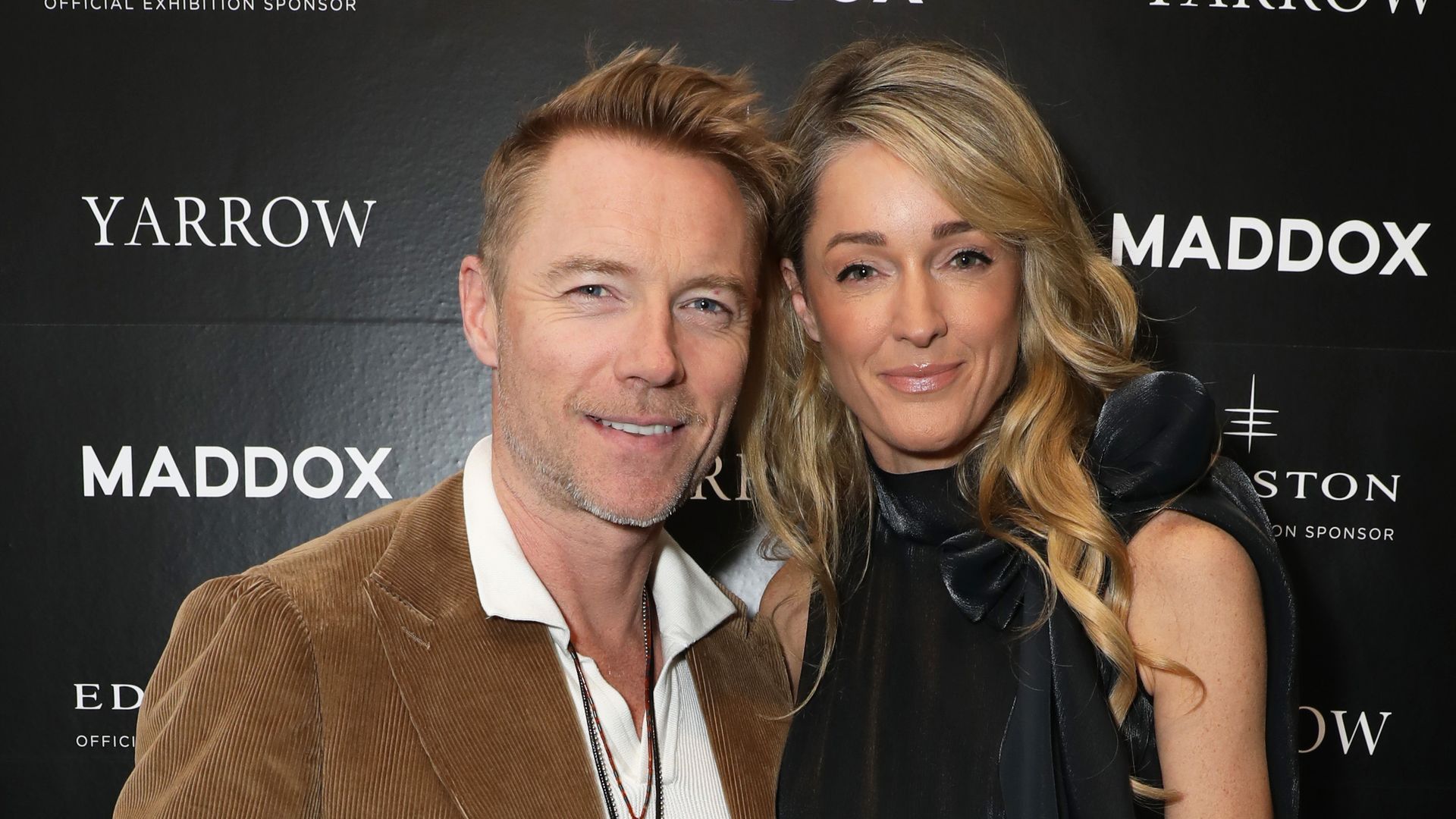 Ronan Keating and wife Storm look so loved up as they mark special celebration