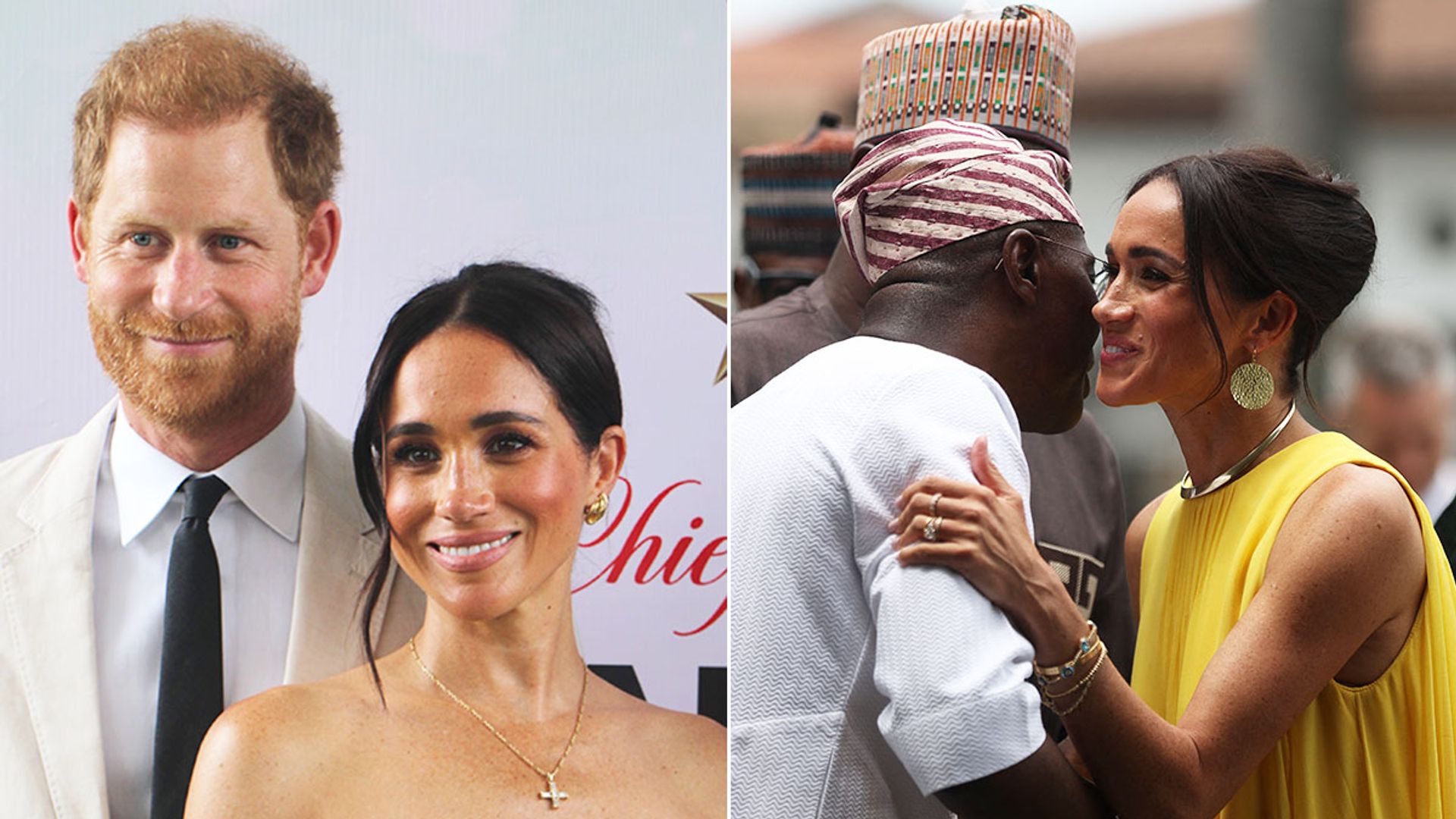 Prince Harry and Meghan Markle's milestone trip to Nigeria in photos