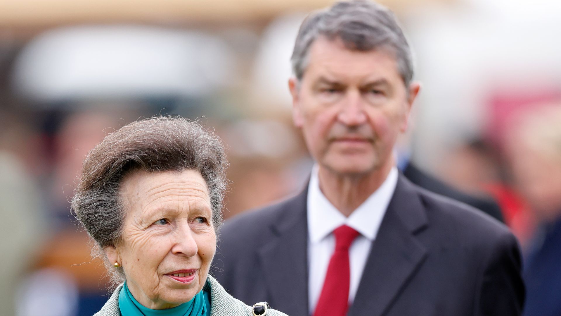 See Princess Anne’s loving smile with husband Sir Timothy Laurence in rare photo