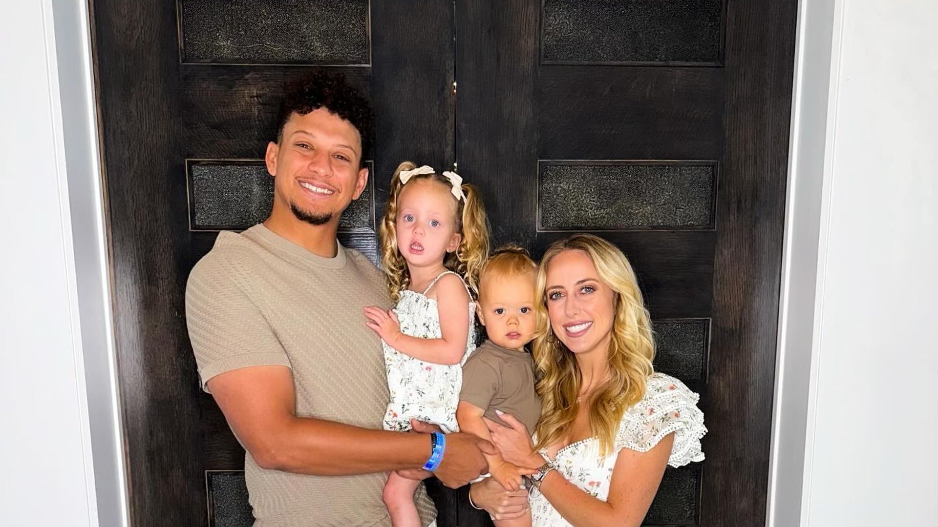 Patrick and Brittany Mahomes' daughter, 3, reveals sex of third baby in  adorable video | HELLO!