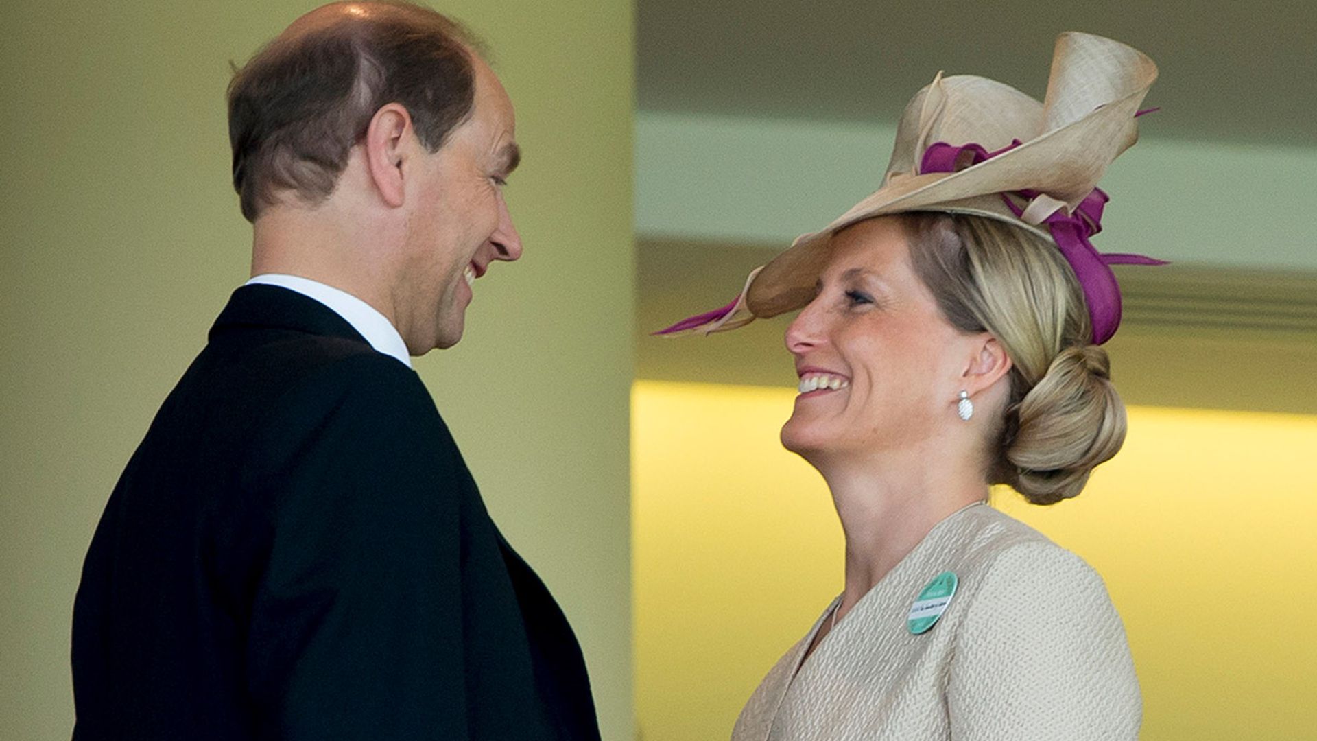 prince edward and sophie look of love