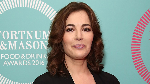 Nigella Lawson attends the fourth annual Fortnum & Mason Food and Drink Awards. Hosted by Claudia Winkleman,the awards celebrate the best in writing and broadcasting on food and drink on