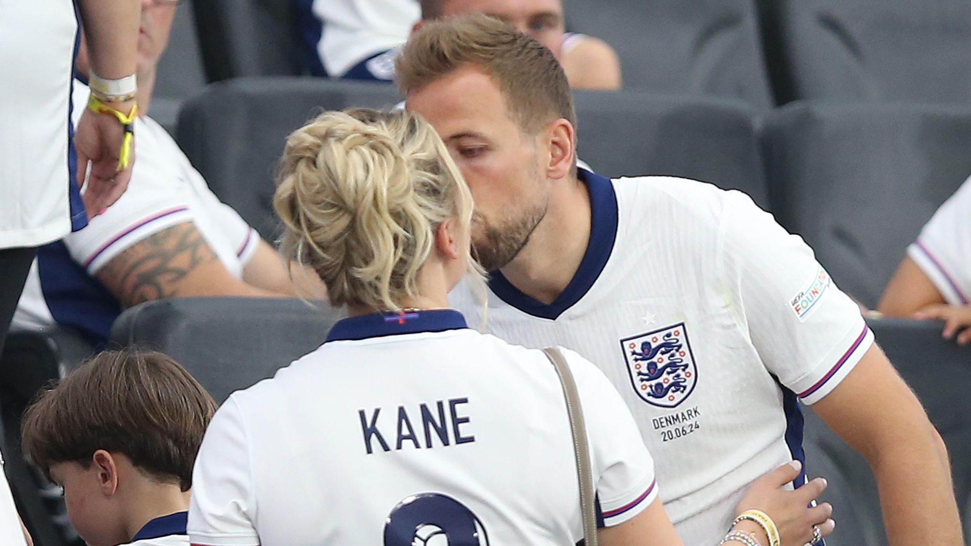 Harry Kane’s wife Kate, Keir Starmer and more lead star-studded arrivals at the Euros final match – best photos