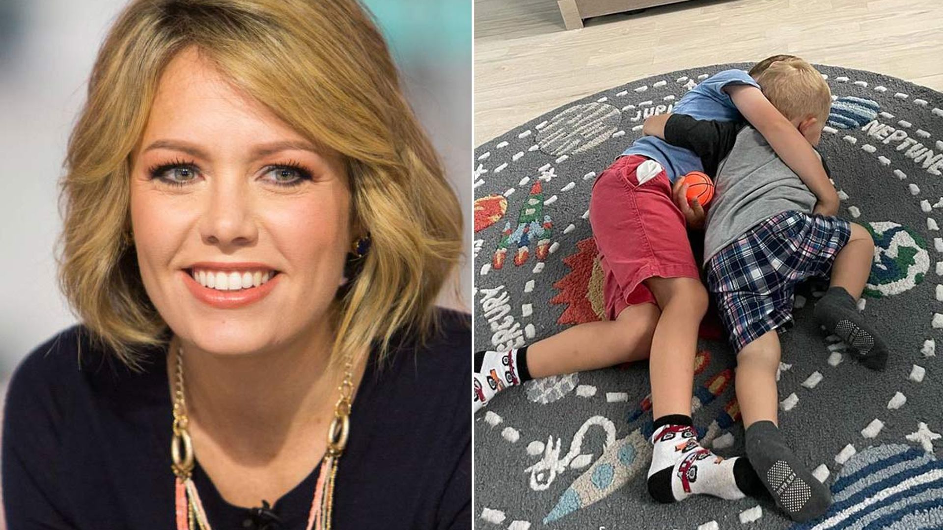 Pregnant Dylan Dreyer unveils son's incredible new bedroom feature with hilarious photo