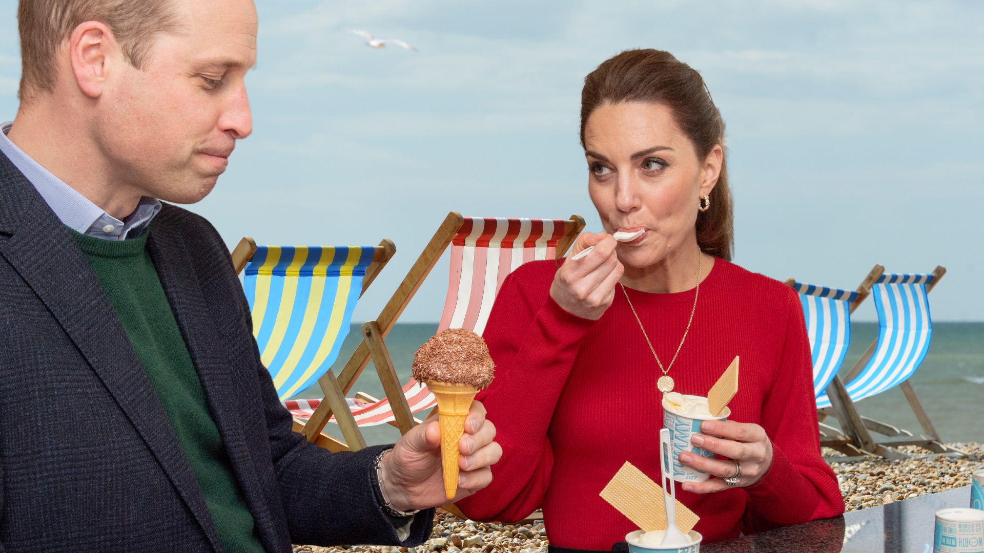 Princess Kate’s secret seaside treat for Prince George, Princess Charlotte and Prince Louis