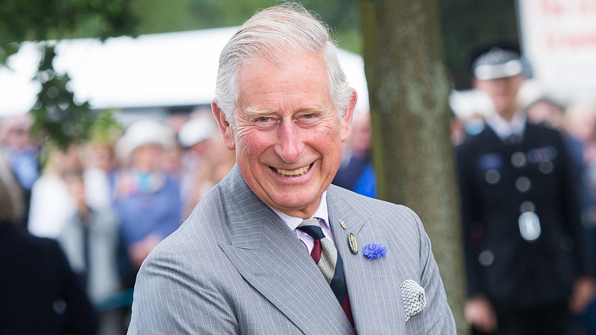 Prince Charles's VERY cluttered desk revealed as he gives intimate ...