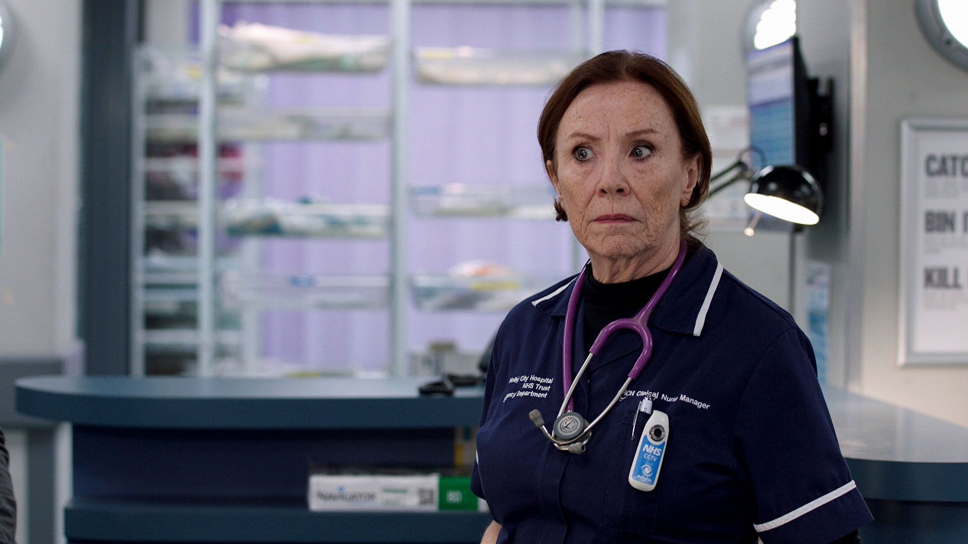 Still of Melanie Hill in Casualty