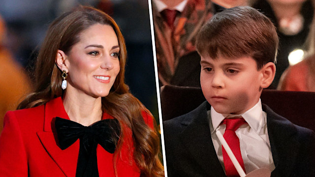 Princess Kate with her son, Prince Louis