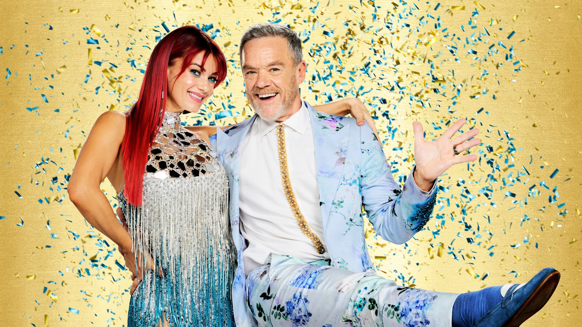 Dianne Buswell and Stefan Dennis on Strictly Come Dancing
