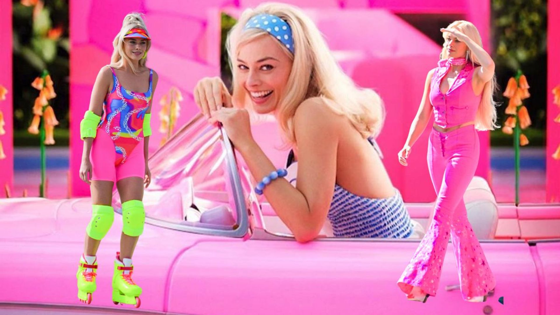 Margot Robbies Best Barbie Fashion Looks See All The Photos Hello