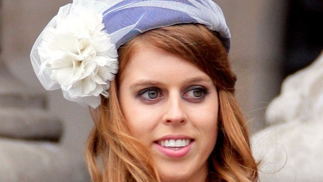 Princess Beatrice attends a Service of Thanksgiving to celebrate Queen Elizabeth II's Diamond Jubilee at St Paul's Cathedral on June 5, 2012 in London, England