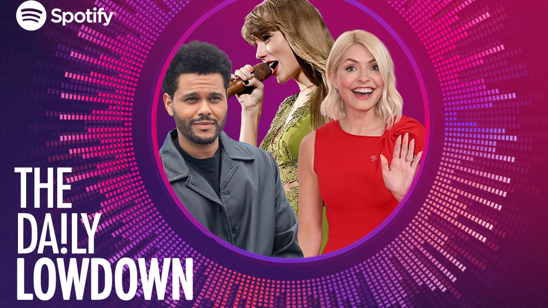 The Weeknd, Taylor Swift and Holly Willoughby