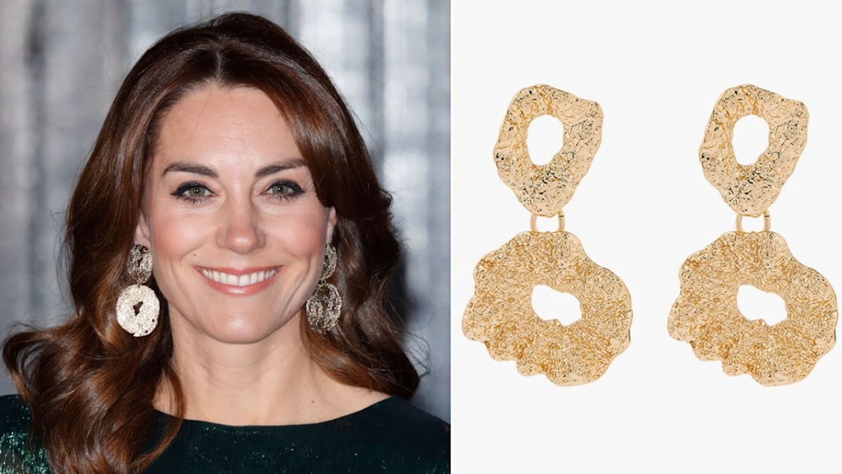 These £7 earrings look JUST like Kate Middleton's sell-out H&M pair ...