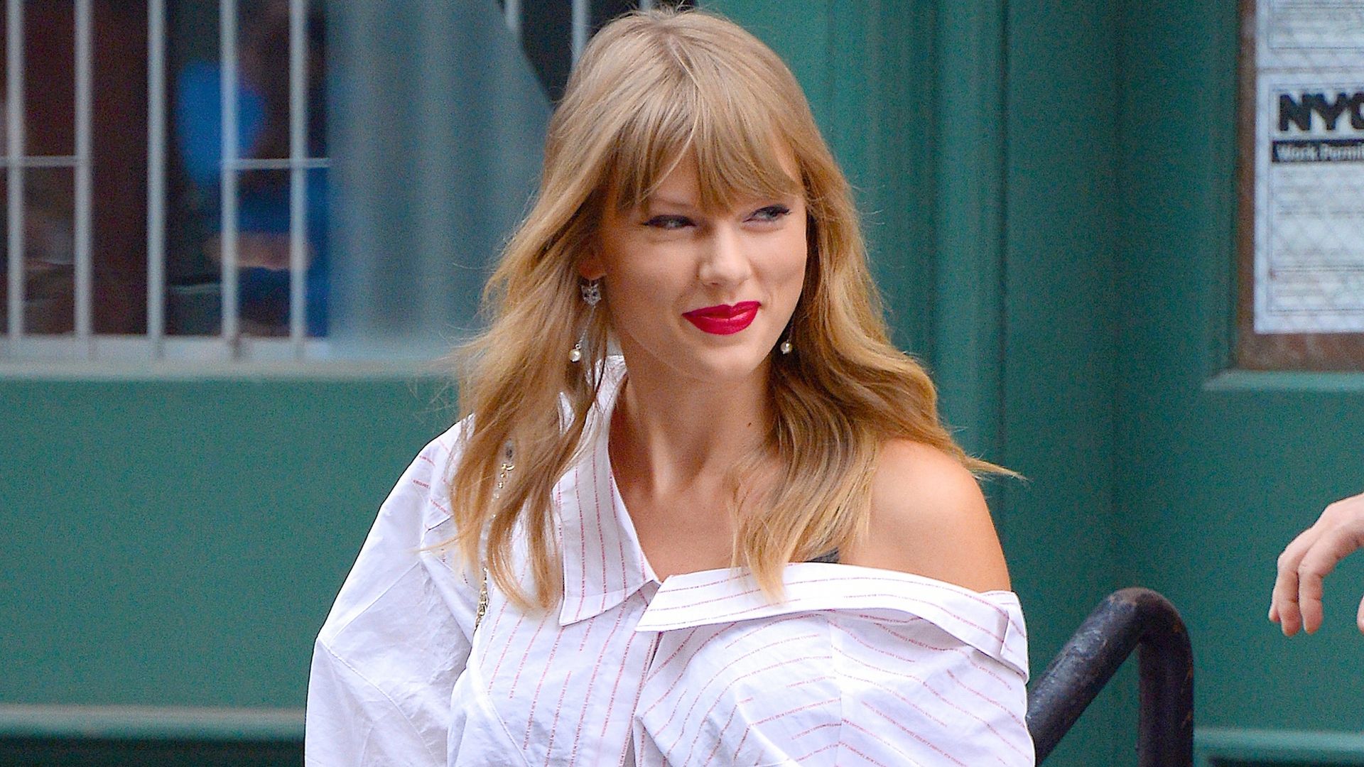 Taylor Swift is a vision in corset and mini shorts | HELLO!