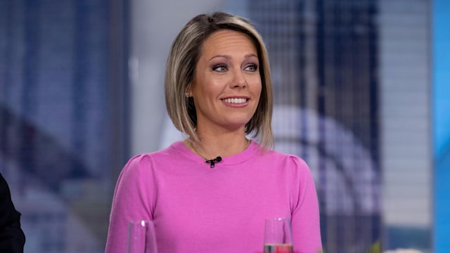 Dylan Dreyer in the Today Show studios 