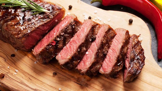 perfect barbecue steak