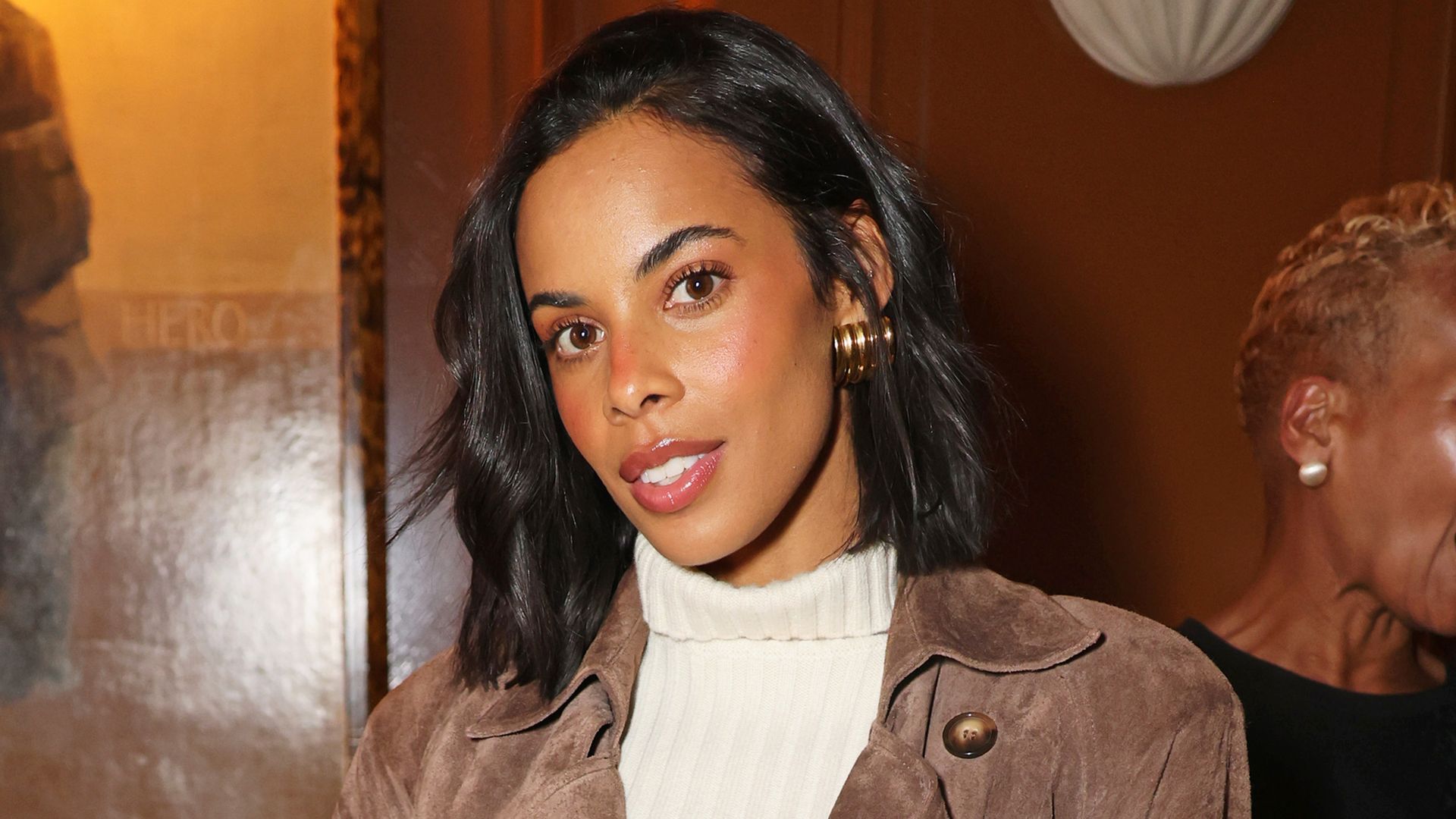 Rochelle Humes reveals unprecedented look at dressing room in rental home