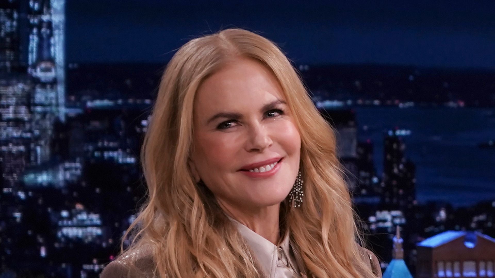 THE TONIGHT SHOW STARRING JIMMY FALLON -- Episode 1567 -- Pictured: Actress Nicole Kidman during an interview on Wednesday, December 8, 2021