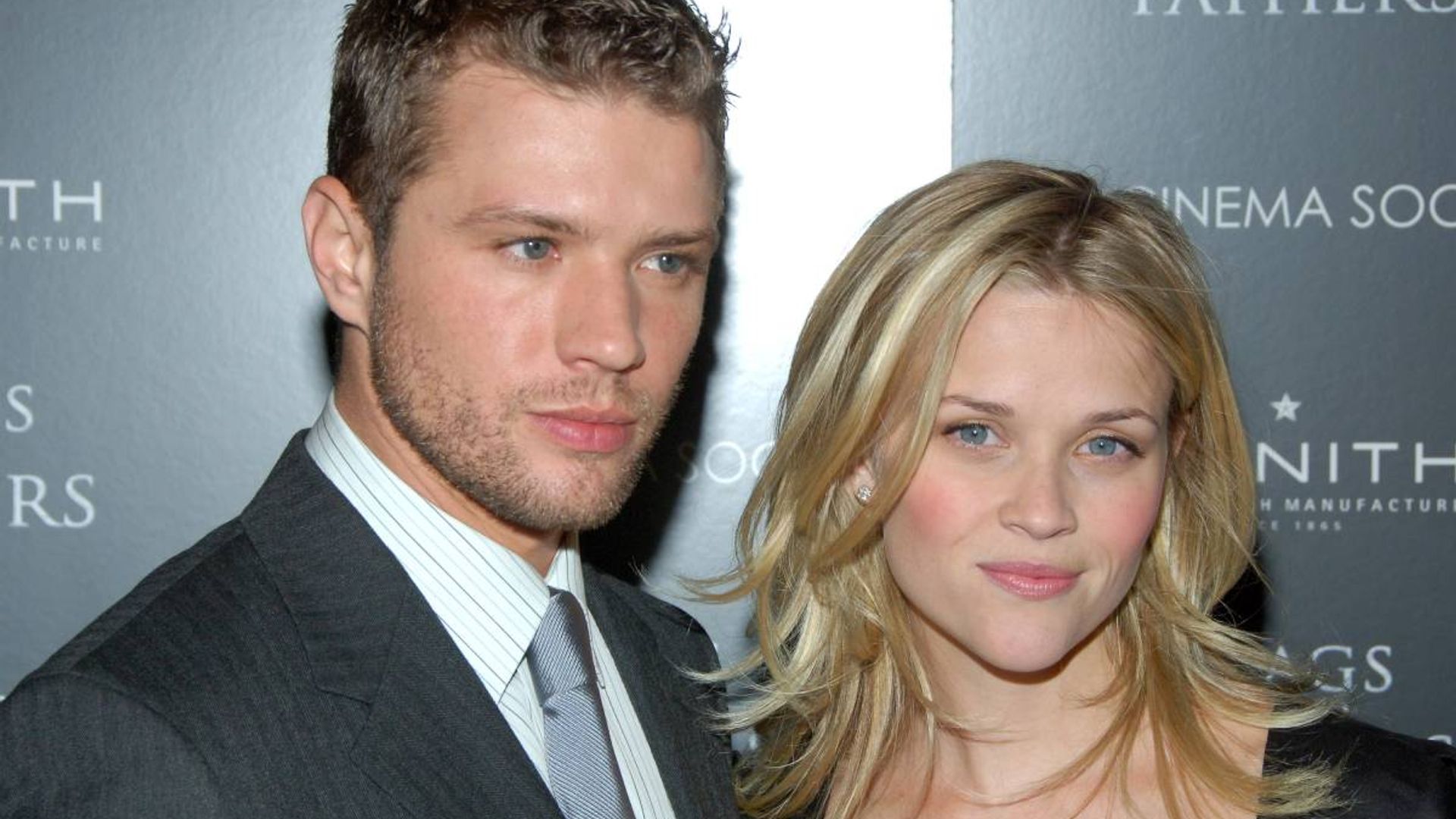 reese witherspoon reunites ryan phillippe rare photo
