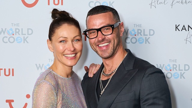 A photo of Emma and Matt Willis on the red carpet