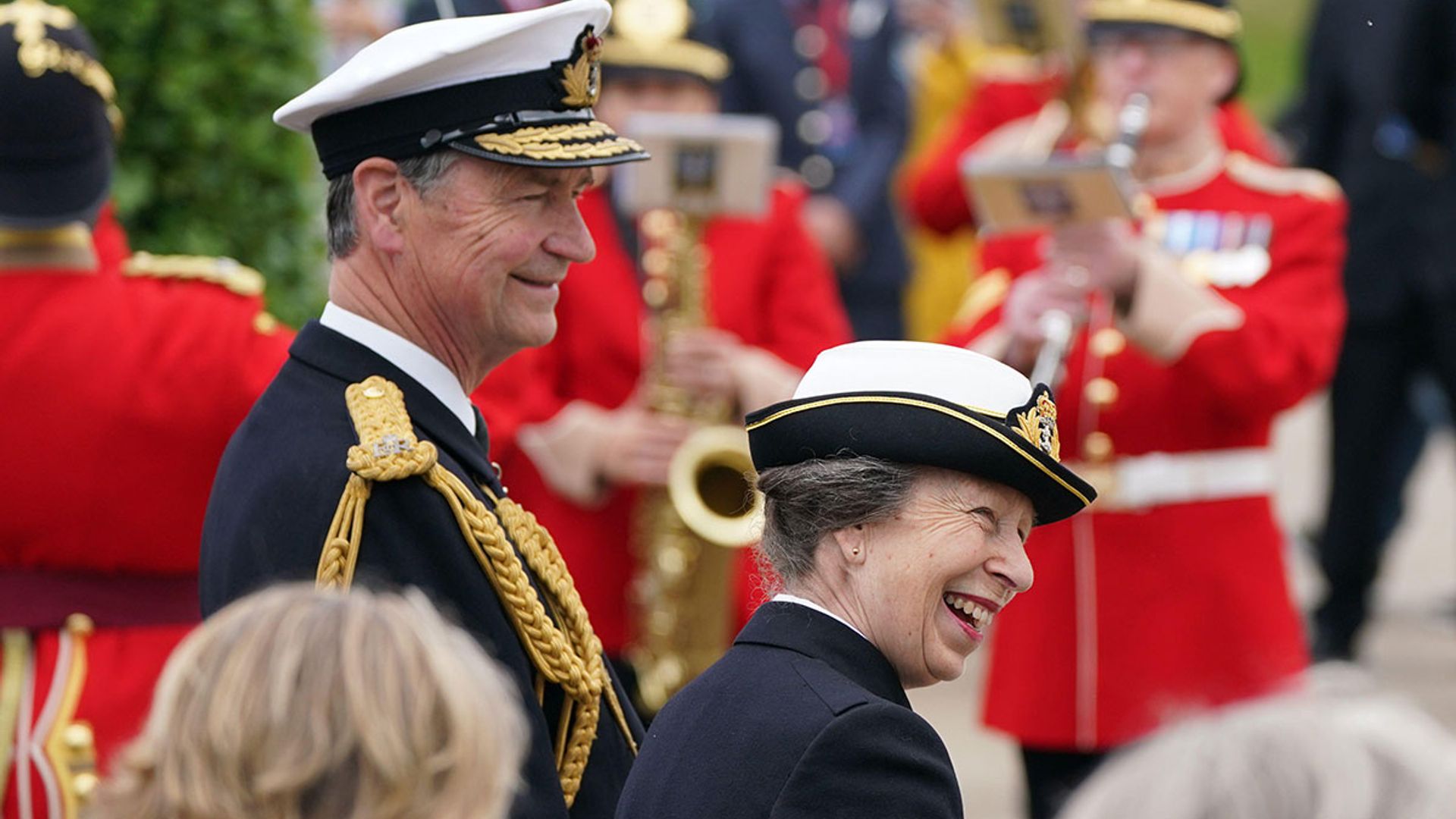 princess anne sir tim mark armed forces day