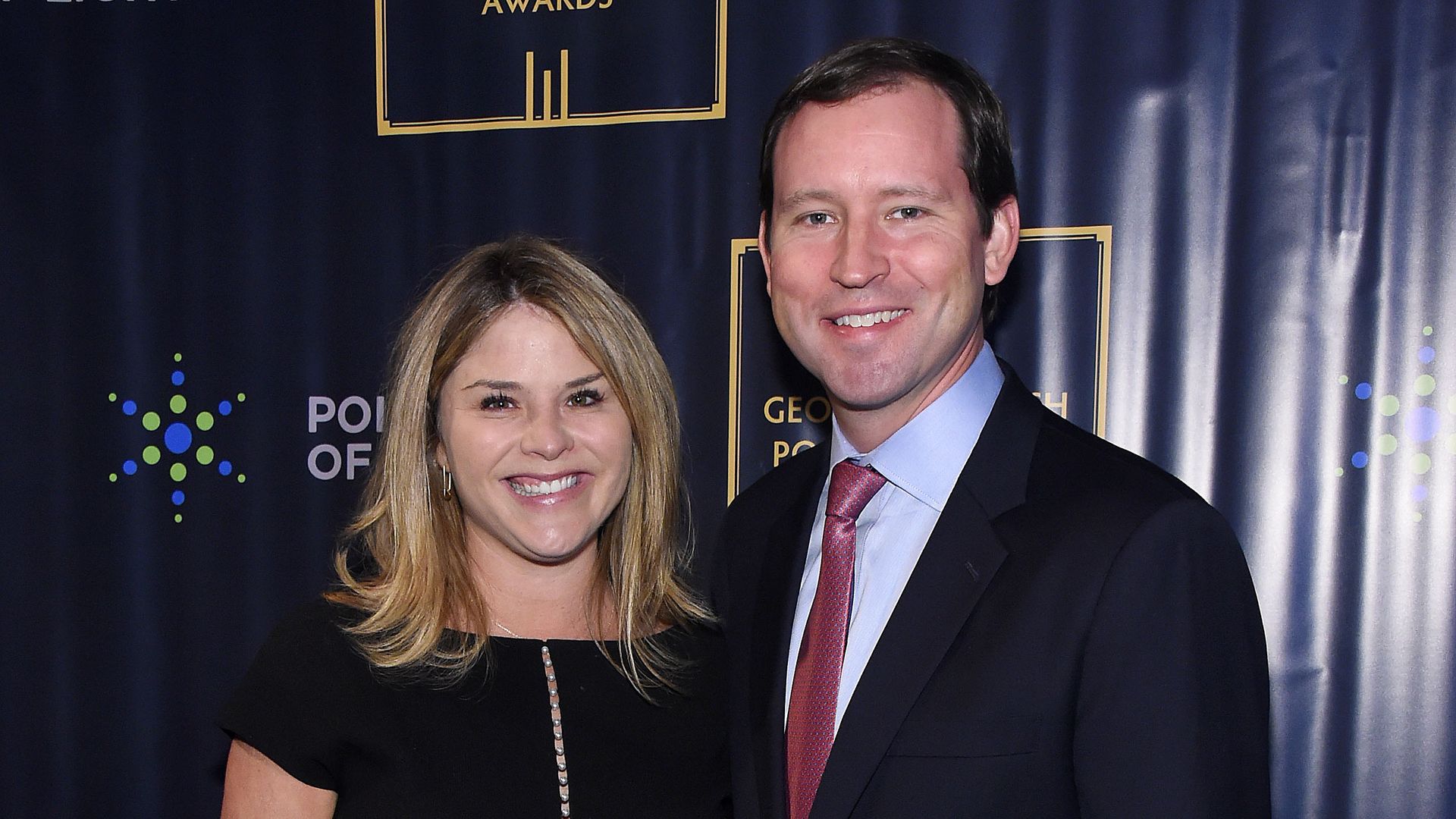 Jenna Bush Hager and Henry Hager attend The George H.W. Bush Points Of Light Awards Gala