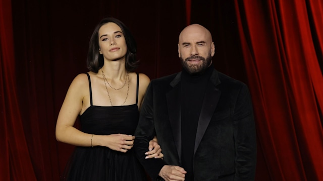 Ella Bleu Travolta and John Travolta attend The Fourth Annual Academy Museum Gala at Academy Museum of Motion Pictures on October 19, 2024 in Los Angeles, California. (Photo by Kevin Winter/GA/The Hollywood Reporter via Getty Images)