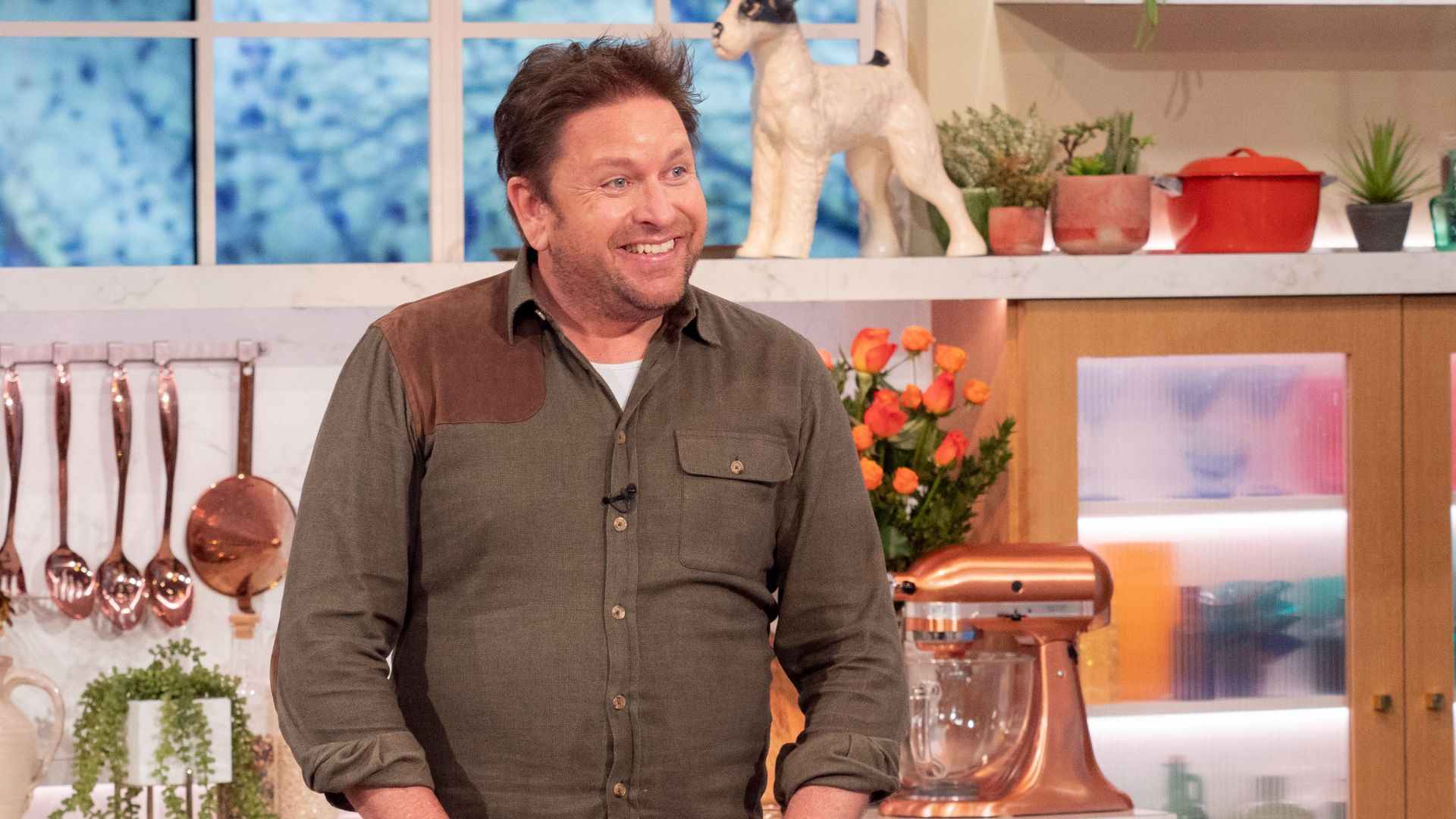 James Martin in the kitchen on This Morning