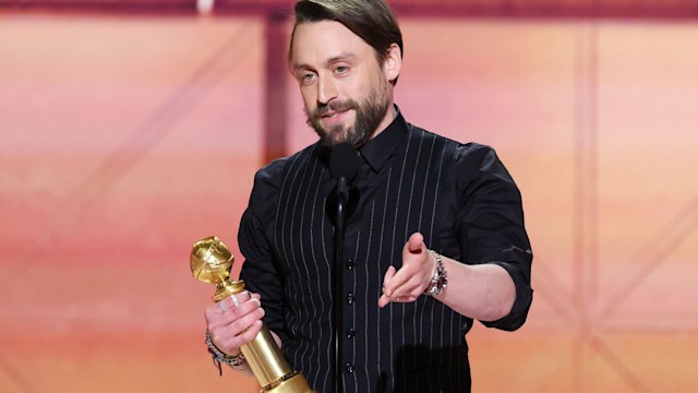 Kieran Culkin wins Best Performance by a Male Actor in a Supporting Role during the 82nd Annual Golden Globes 