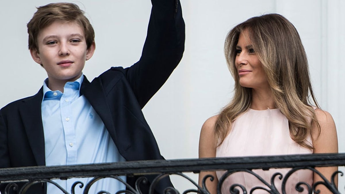 Melania Trump Talks Being A Mother To Barron 