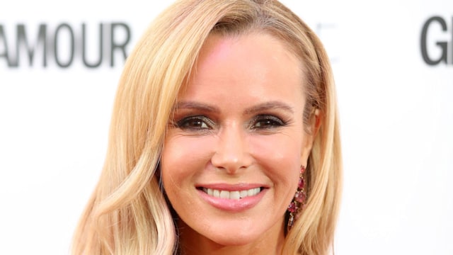 Amanda Holden smiling