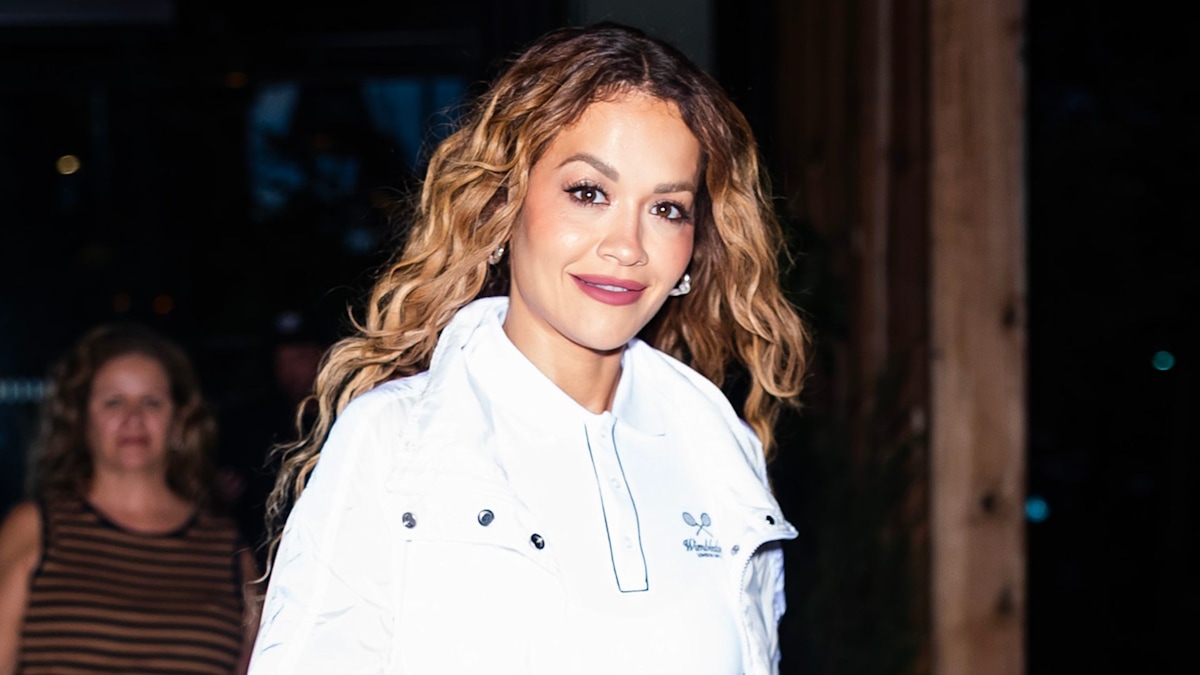 Rita Ora flaunts her Wimbledon whites in preppy mini skirt outfit