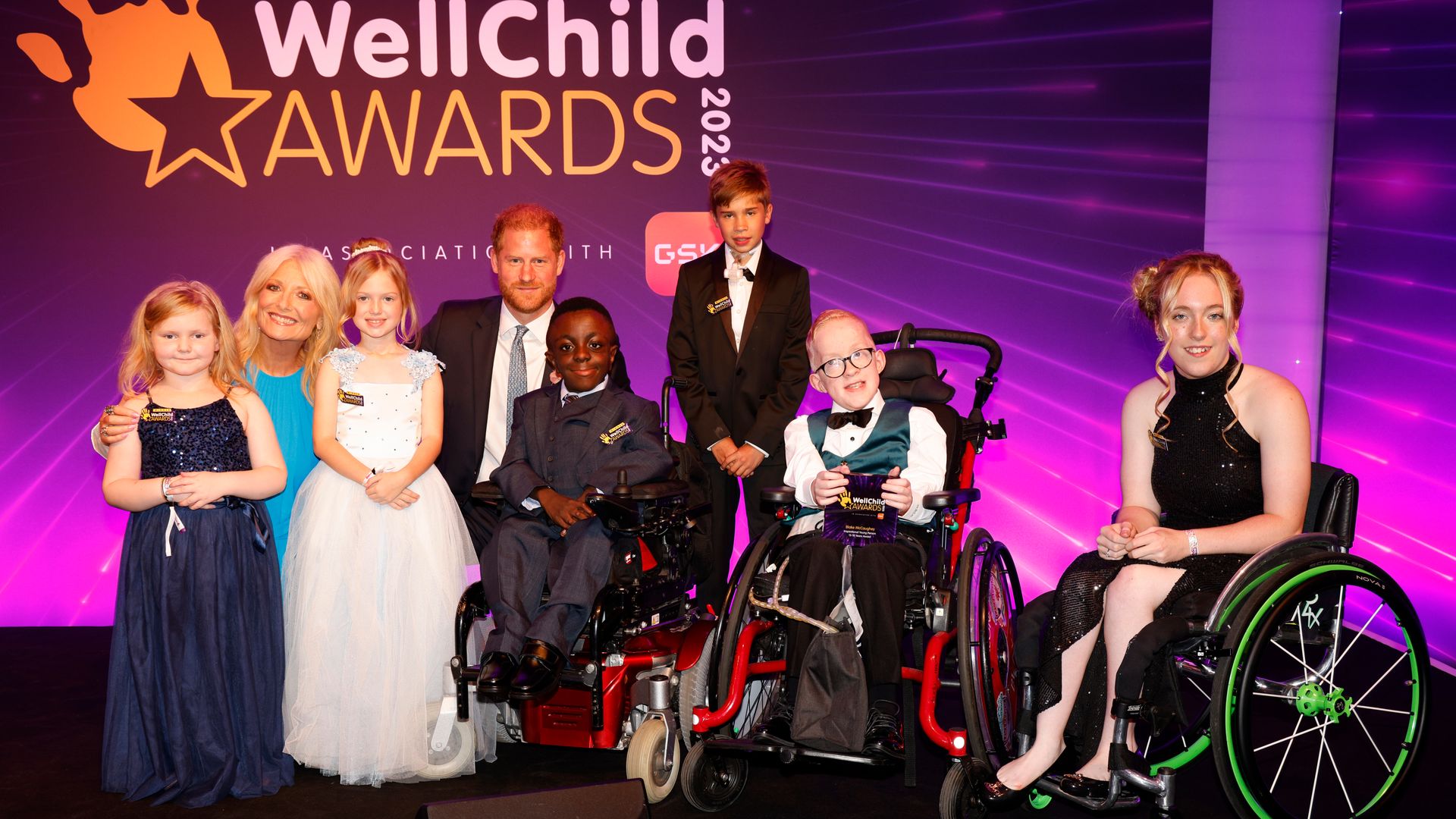 Harry attended the WellChild Awards 2023 in London