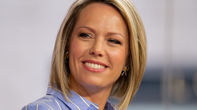 Dylan Dreyer in the Today Show studios 