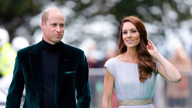 William and Kate walk the green carpet at the Earthshot Prize Awards 2021