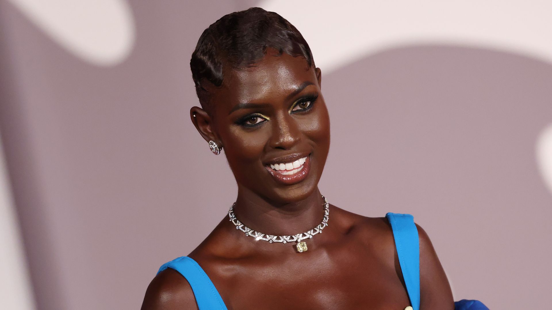 Jodie Turner-Smith attends "The Whale" & "Filming Italy Best Movie Achievement Award" red carpet at the 79th Venice International Film Festival on September 04, 2022 in Venice, Italy.