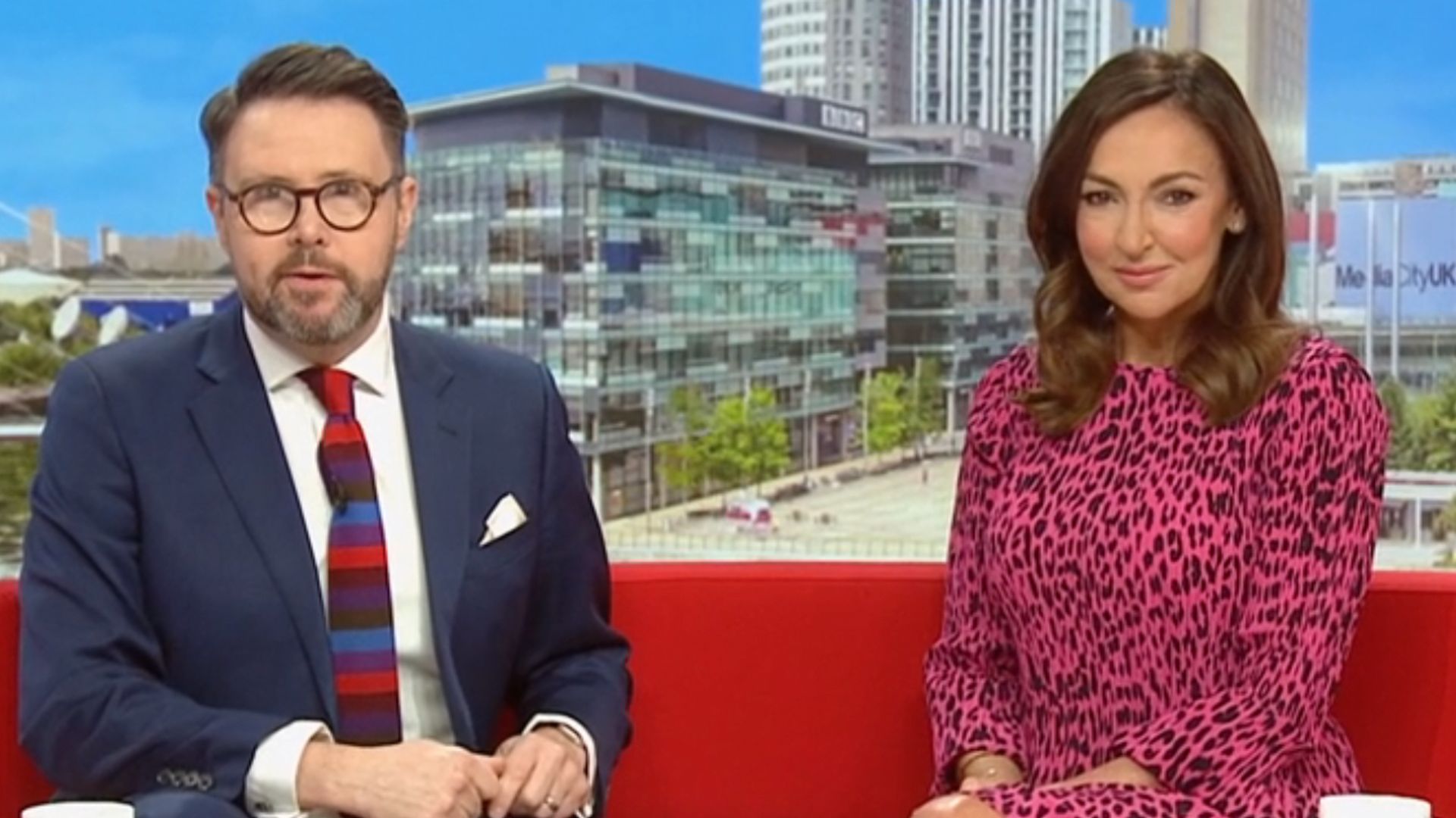 Jon Kay and Sally Nugent on BBC Breakfast