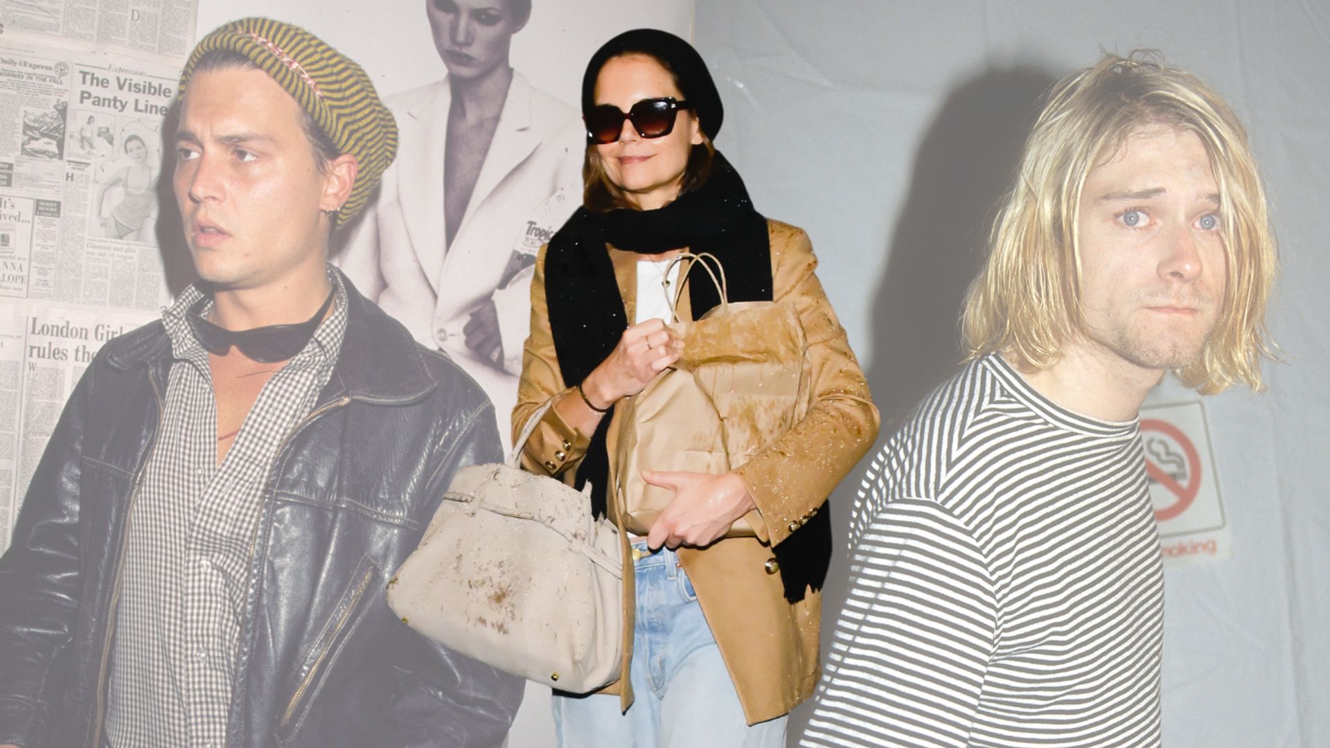 Katie Holmes' 90s grunge wardrobe is having a serious moment