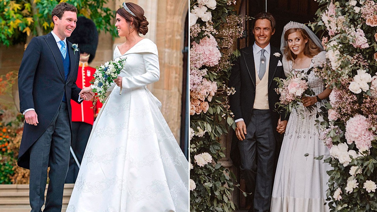 Princess Eugenie and Princess Beatrice share wedding photos for special ...