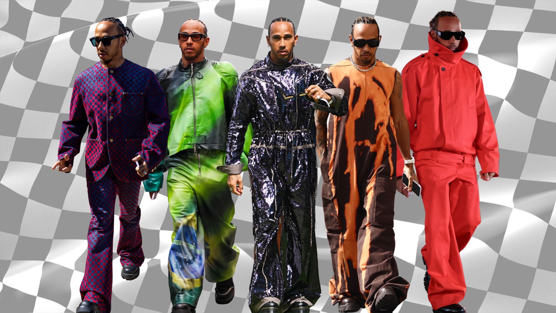 Lewis Hamilton's best off-track F1 outfits of all time