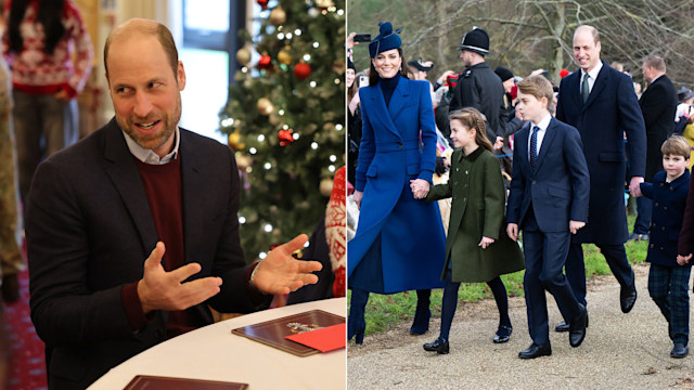 William with Mercian regiment and Waleses on Christmas Day 2023