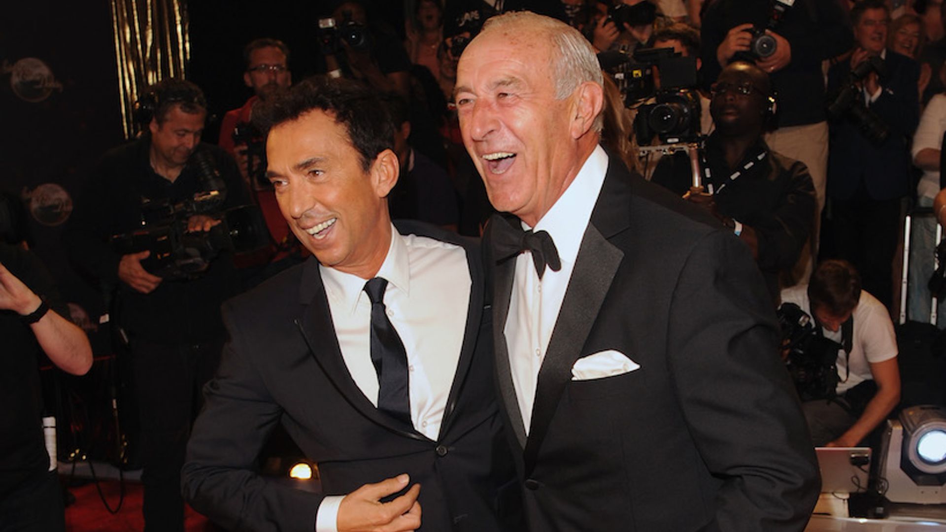 Bruno Tonioli delights with rare photograph with Len Goodman - but fans can't believe one Strictly detail